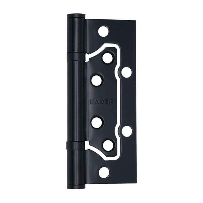 01301-1.png Ծխնի դռան Eader չփորովի 2.0*63*100 mm BLACK (20856) - Image 1